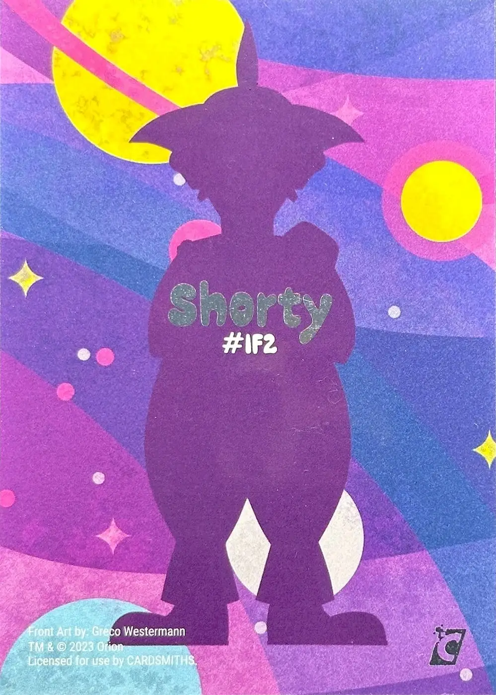 Shorty (Iced Foil Subset) card back