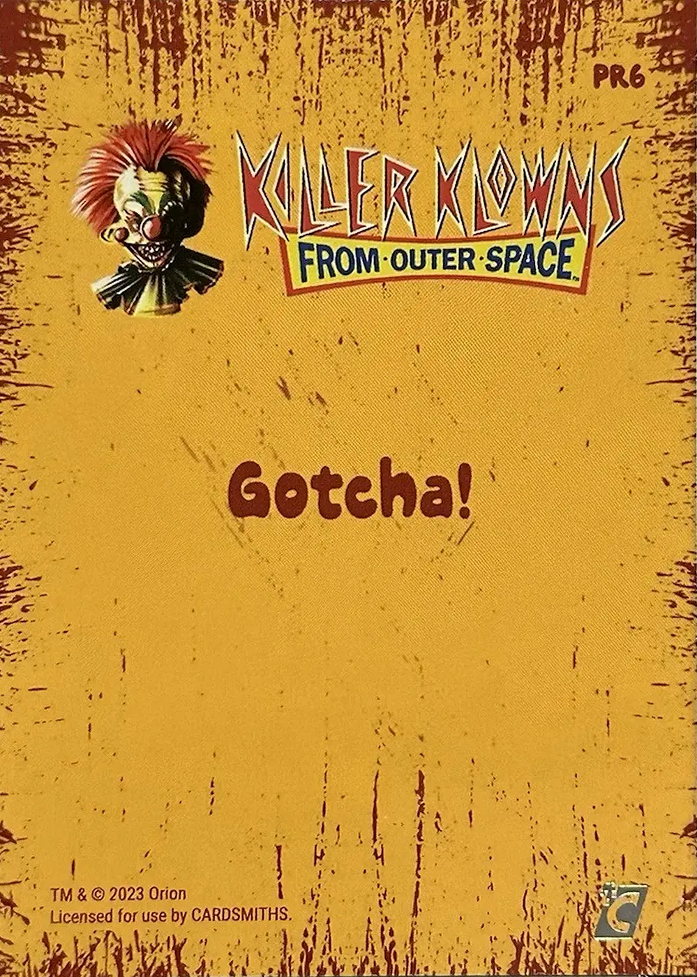 Gotcha! (Promo) card back