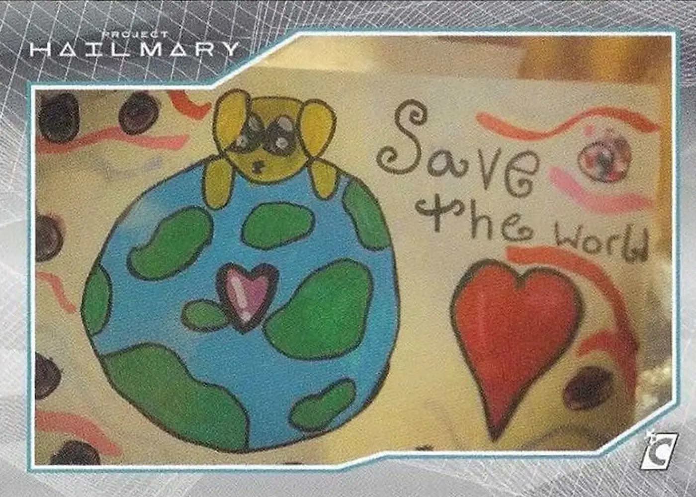 Save the World card front