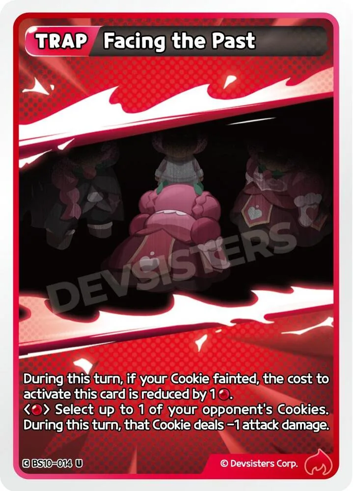 Facing the Past card front