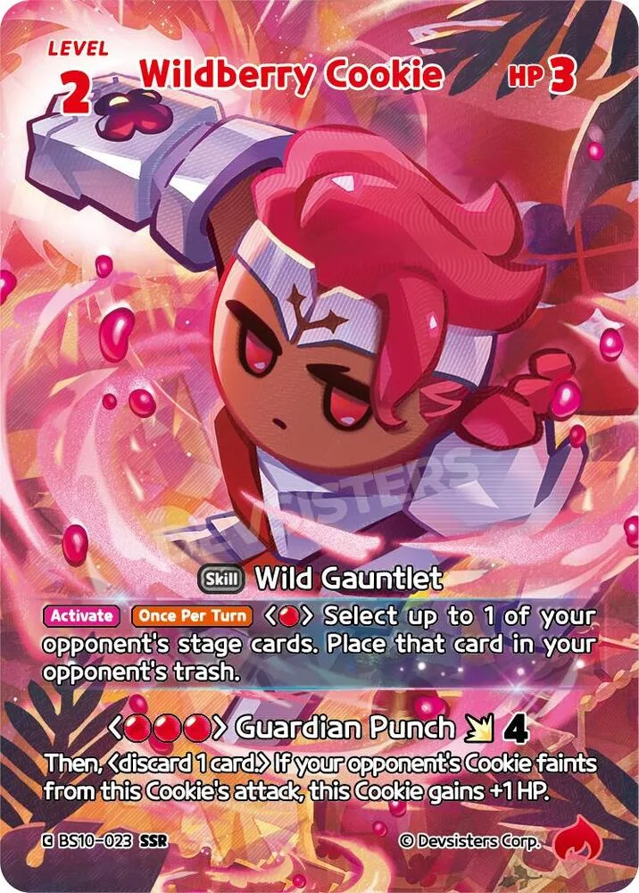 Wildberry Cookie (SSR) card front