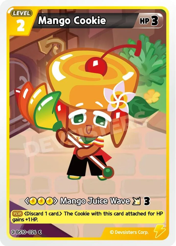 Mango Cookie card front
