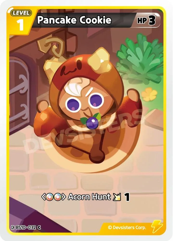 Pancake Cookie card front
