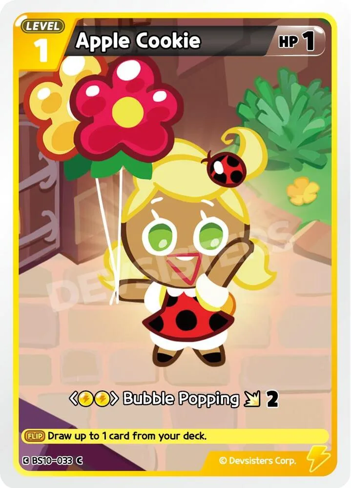 Apple Cookie card front