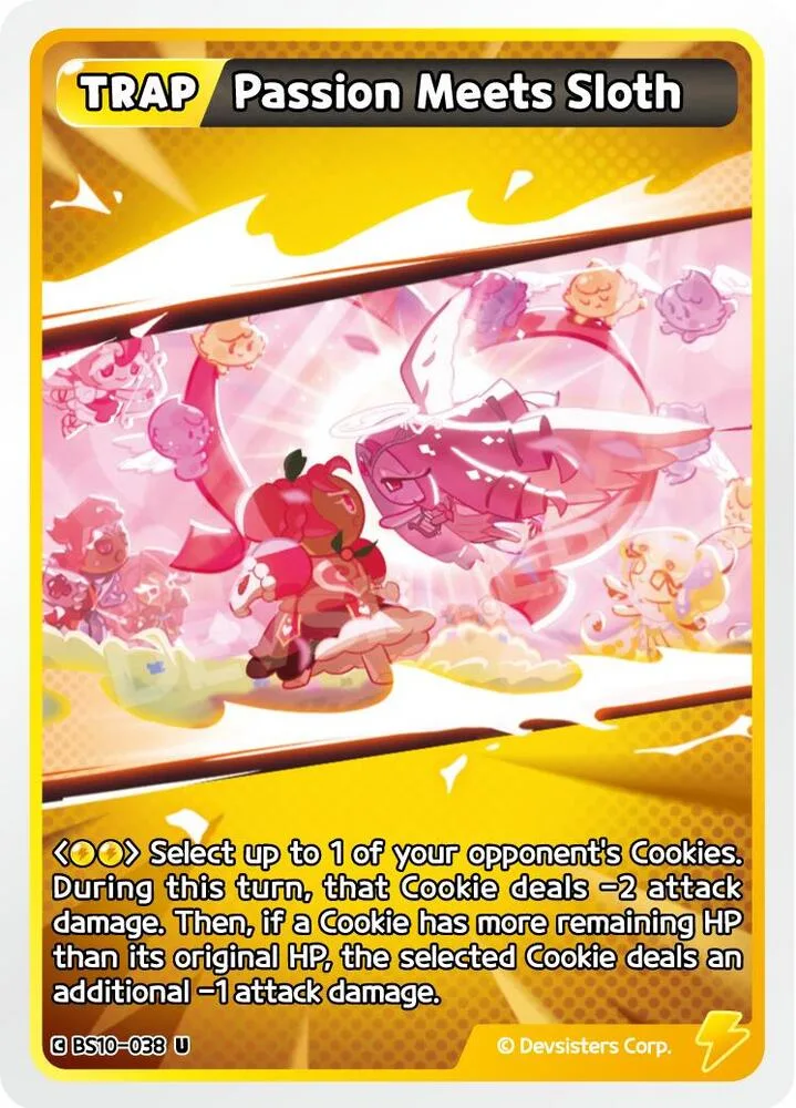 Passion Meets Sloth card front