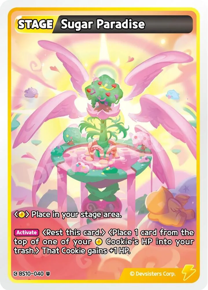 Sugar Paradise card front