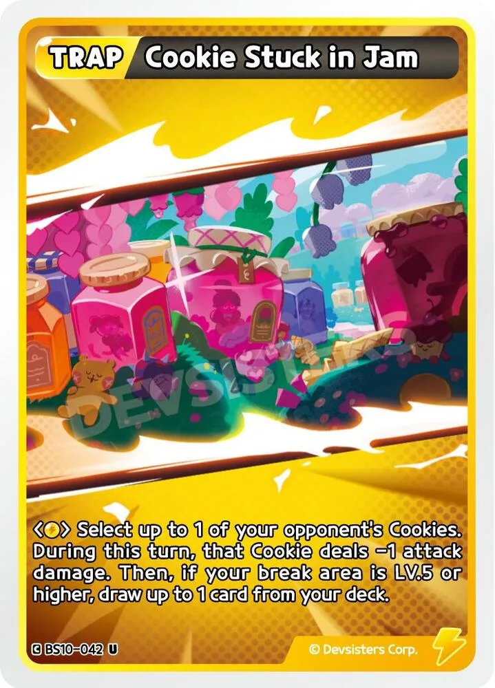 Cookie Stuck in Jam card front