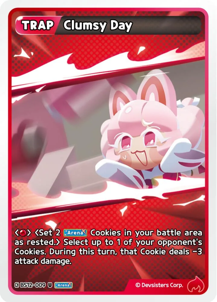 Clumsy Day Normal card