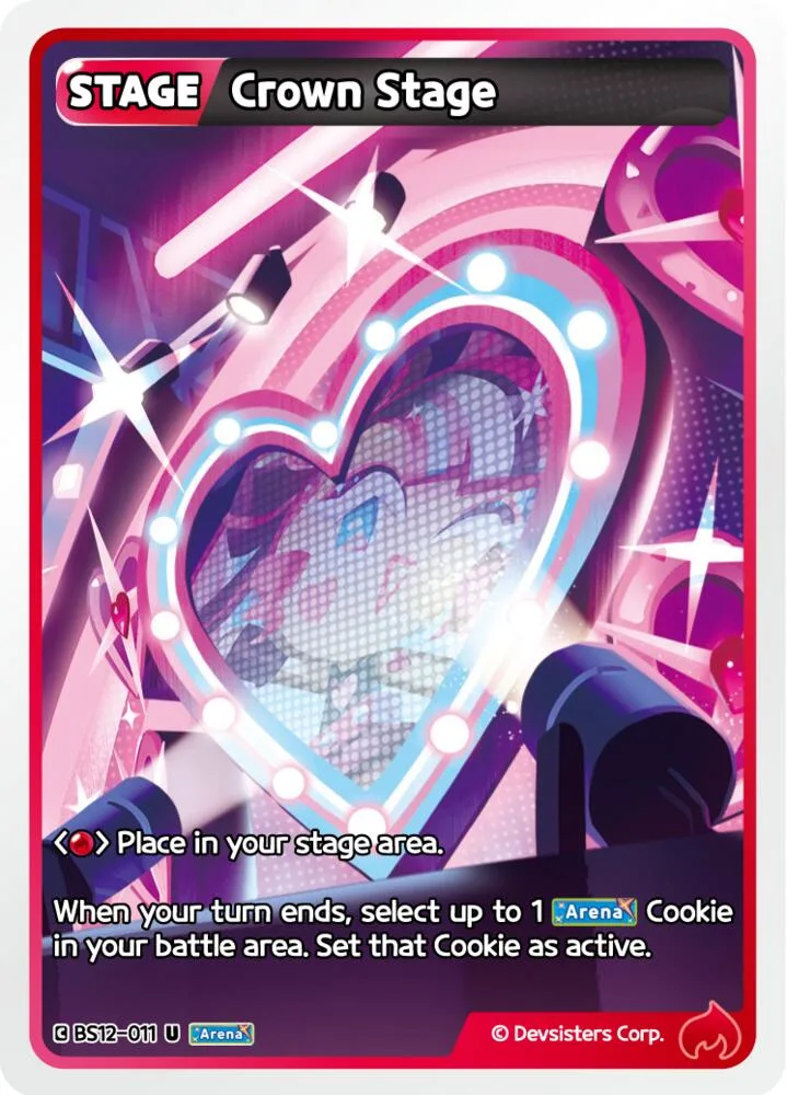 Crown Stage card front