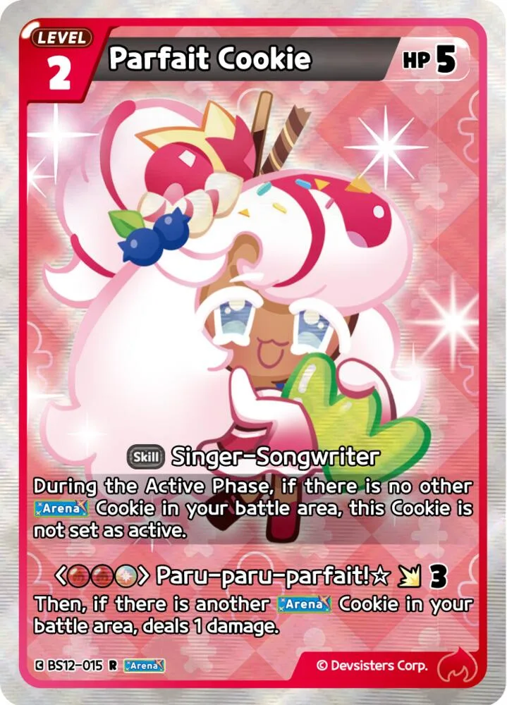Parfait Cookie card front