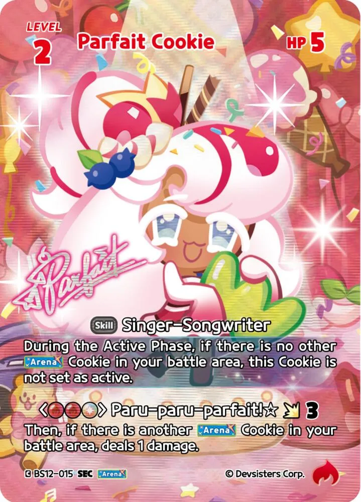 Parfait Cookie (SEC) card front