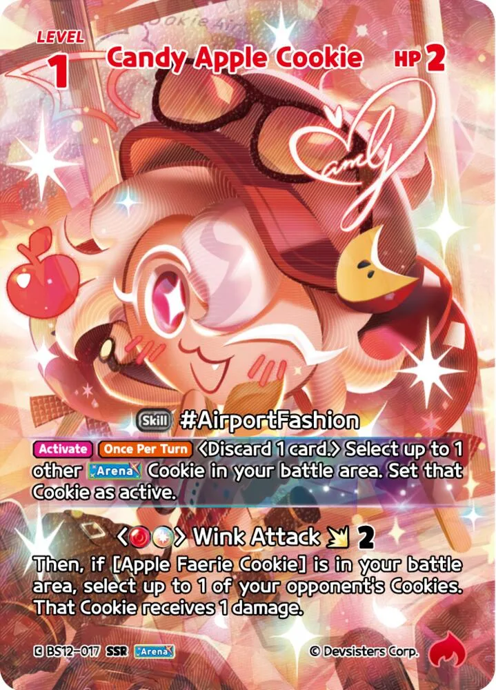 Candy Apple Cookie (SSR) card front