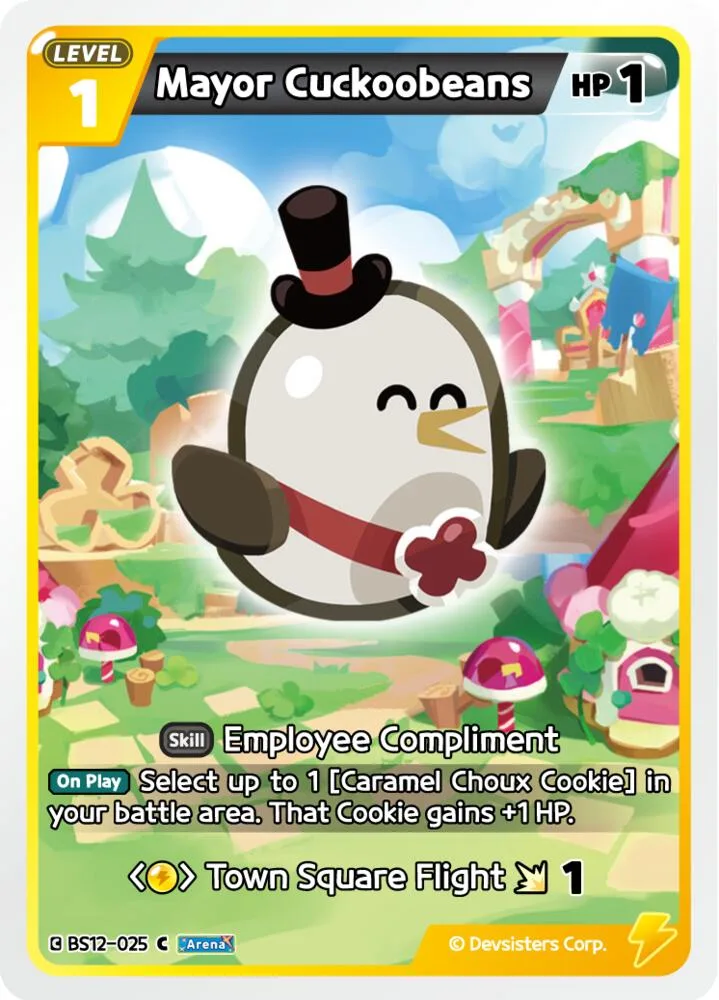 Mayor Cuckoobeans card front
