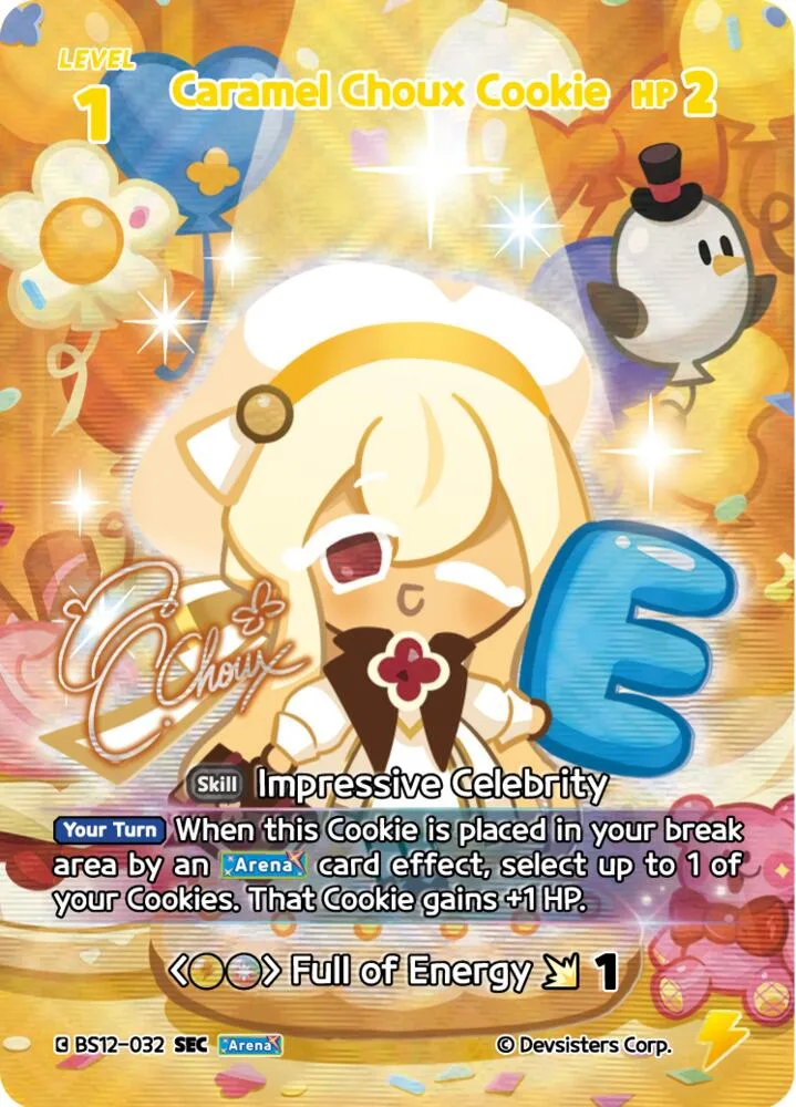 Caramel Choux Cookie (SEC) card front
