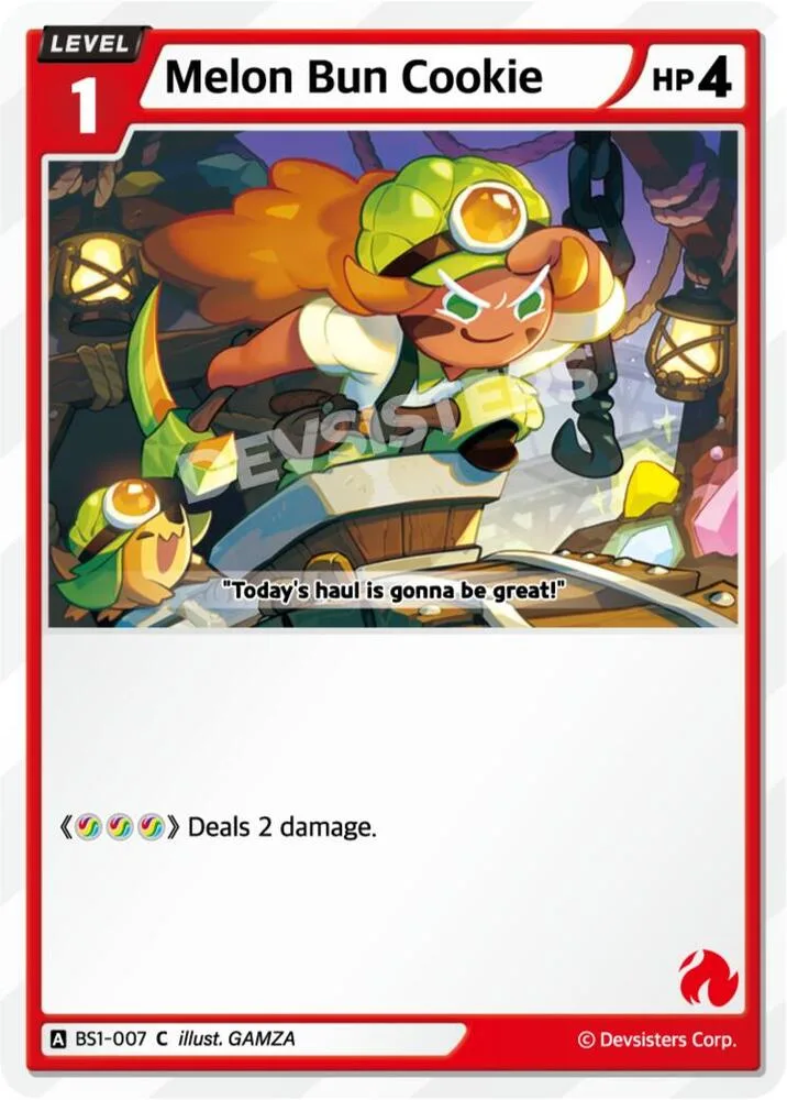 Melon Bun Cookie card front