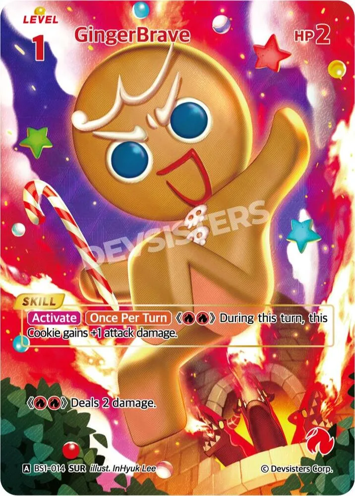 GingerBrave (SUR) card front