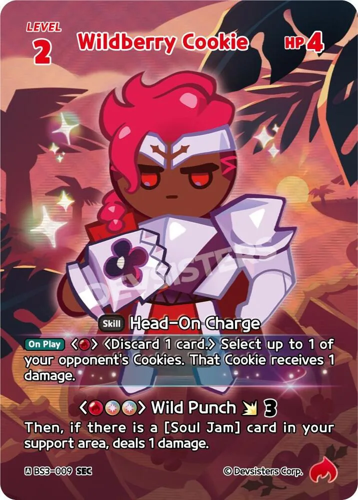 Wildberry Cookie (SEC) card front