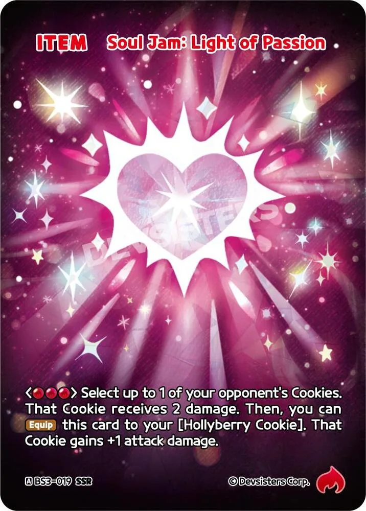 Soul Jam: Light of Passion (SSR) card front