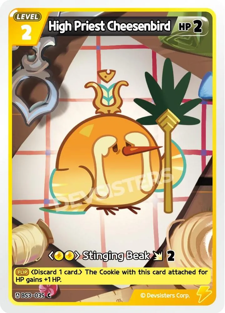 High Priest Cheesenbird card front
