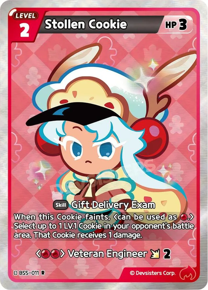 Stollen Cookie card front