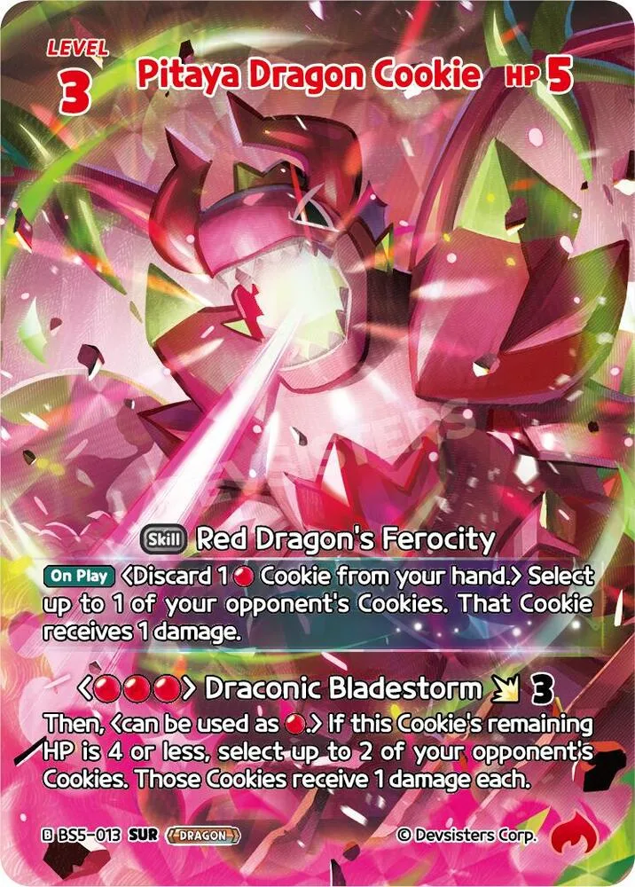 Pitaya Dragon Cookie (SUR) card front