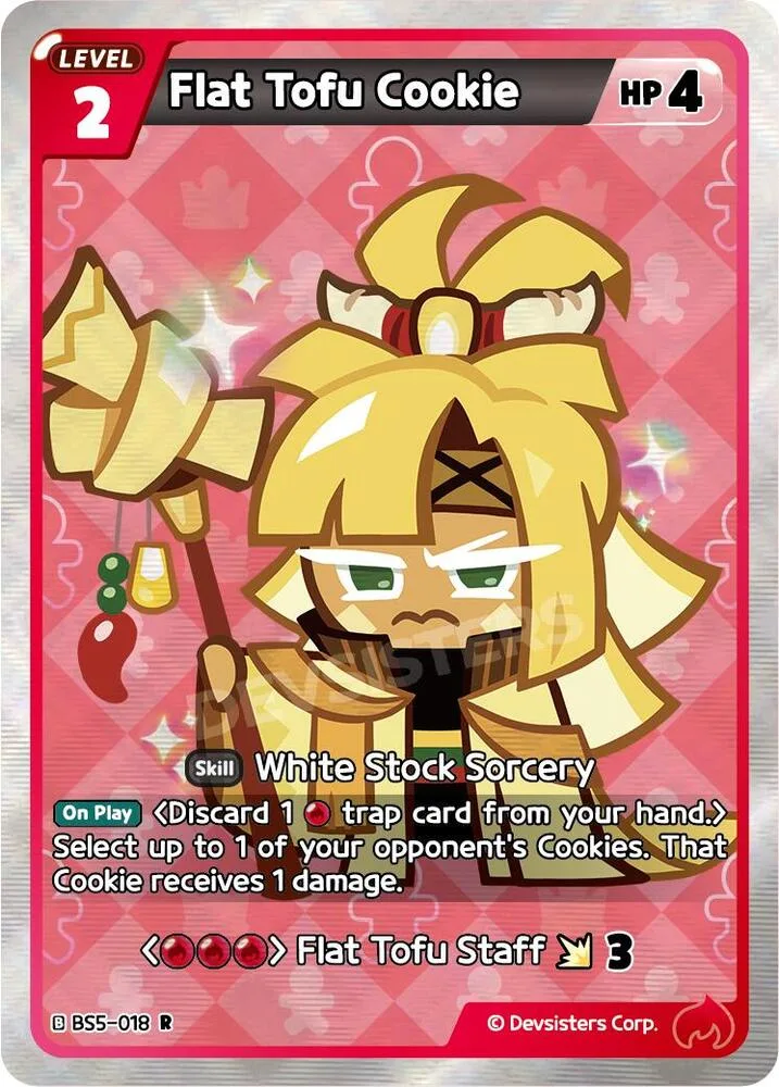 Flat Tofu Cookie card front