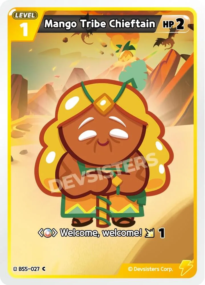 Mango Tribe Chieftain card front