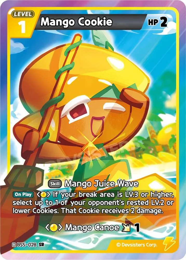 Mango Cookie card front