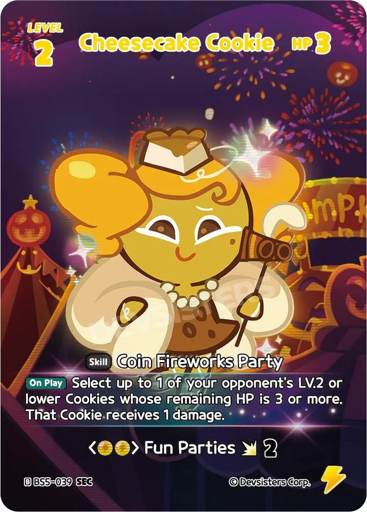 Cheesecake Cookie (SEC) card front