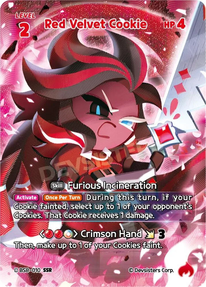 Red Velvet Cookie (SSR) card front