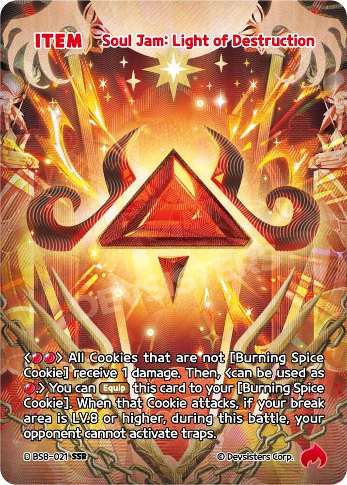 Soul Jam: Light of Destruction (SSR) card front