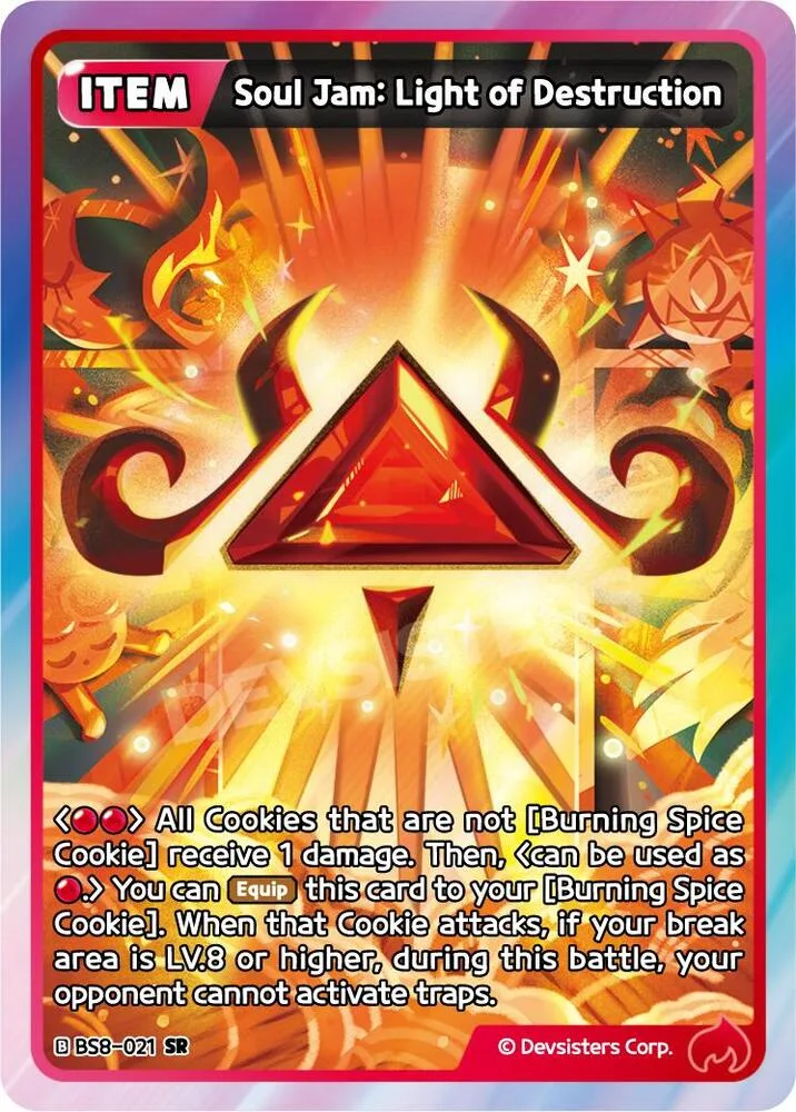 Soul Jam: Light of Destruction card front