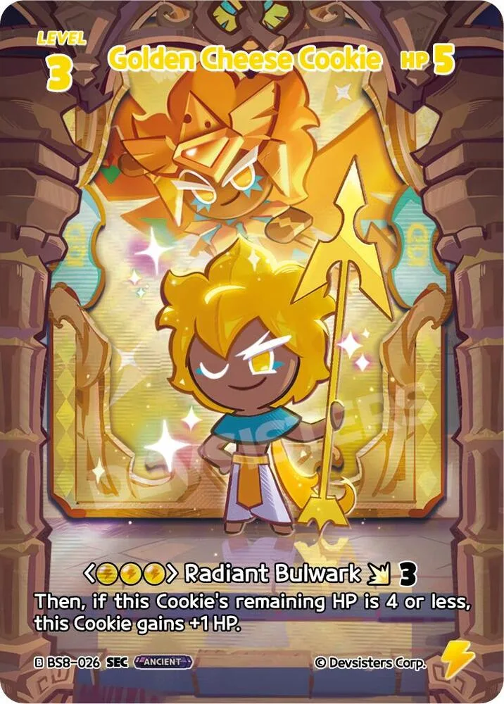 Golden Cheese Cookie (SEC) card front