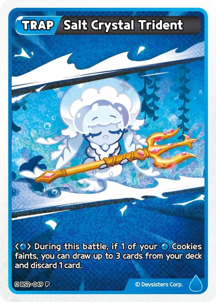 Salt Crystal Trident card front