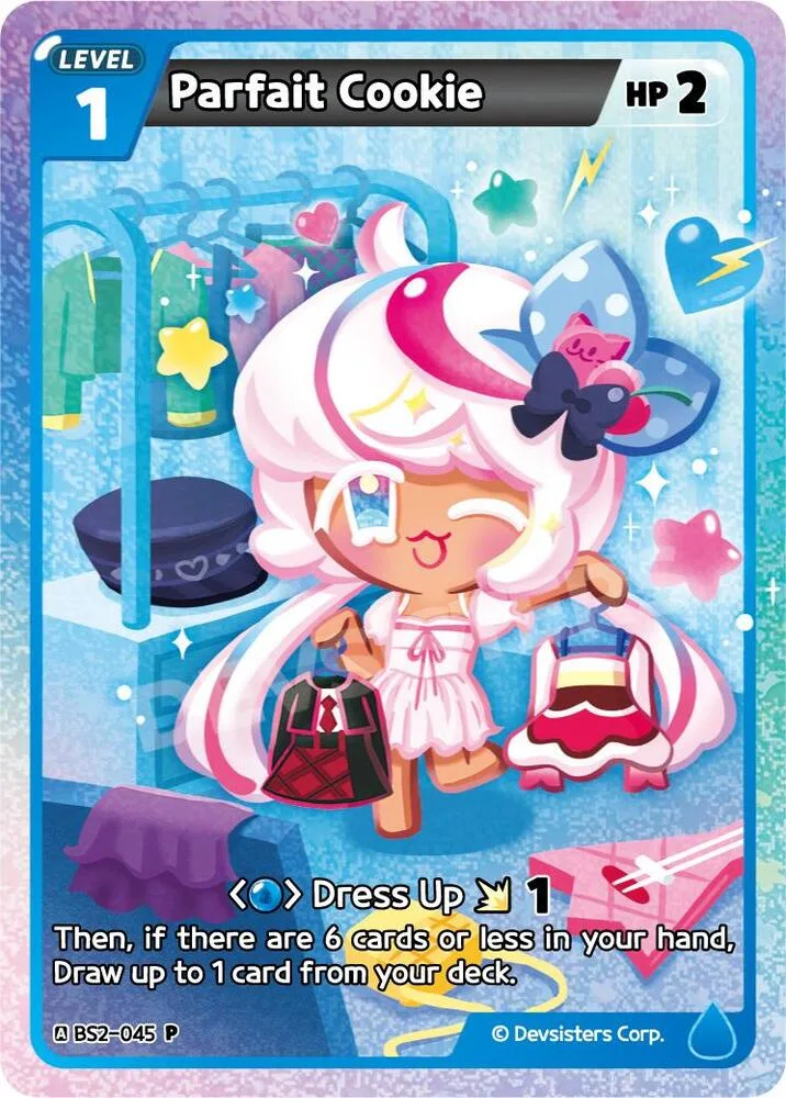 Parfait Cookie card front