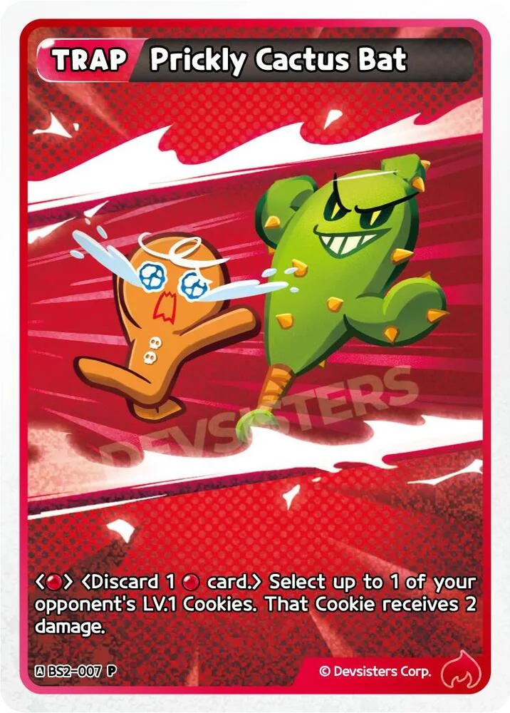 Prickly Cactus Bat card front