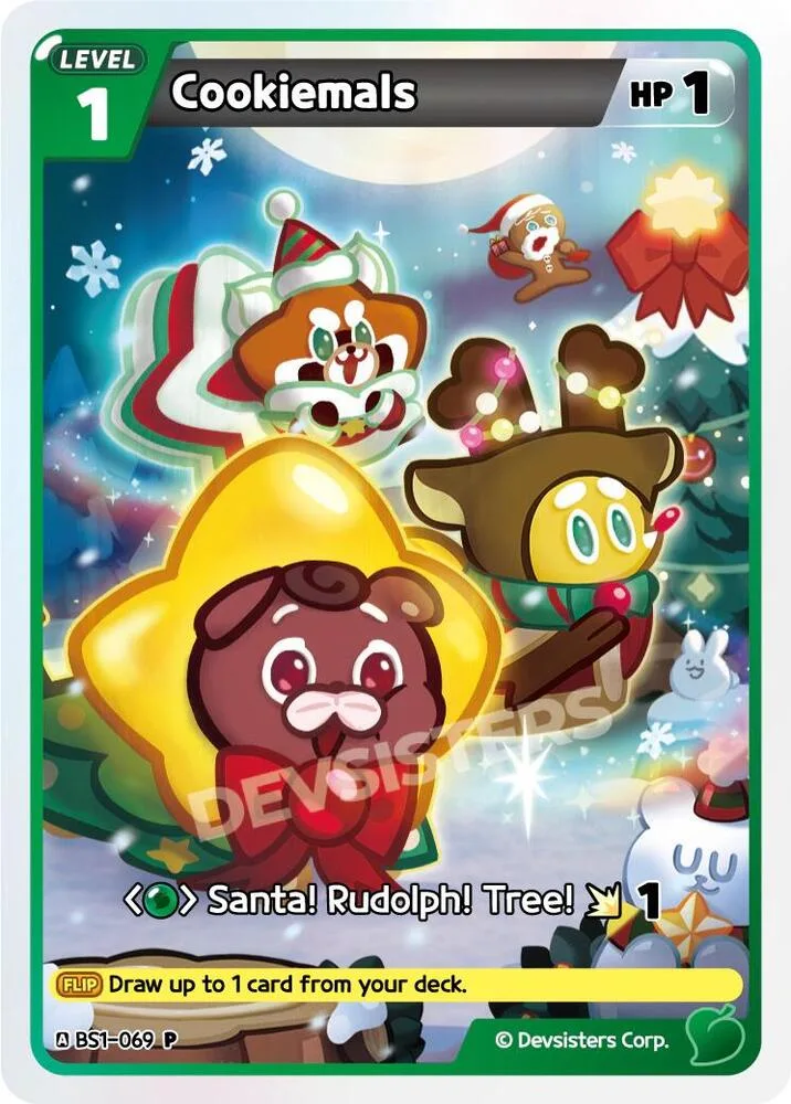 Cookiemals card front