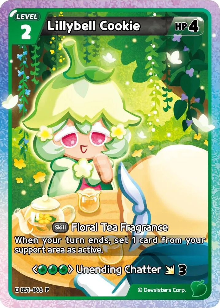Lilybell Cookie card front