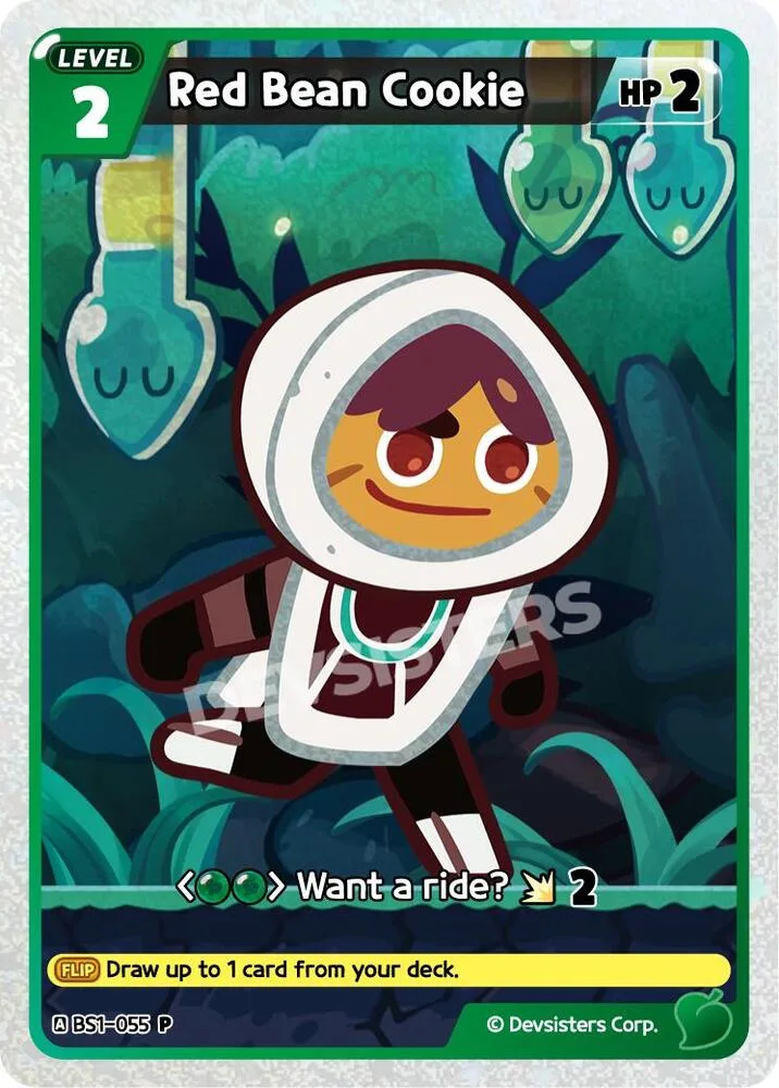 Red Bean Cookie card front