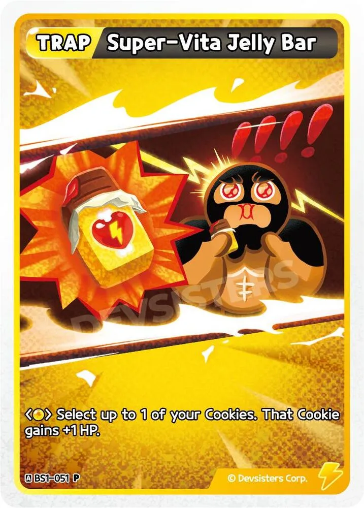 Super-Vita Jelly Bar card front