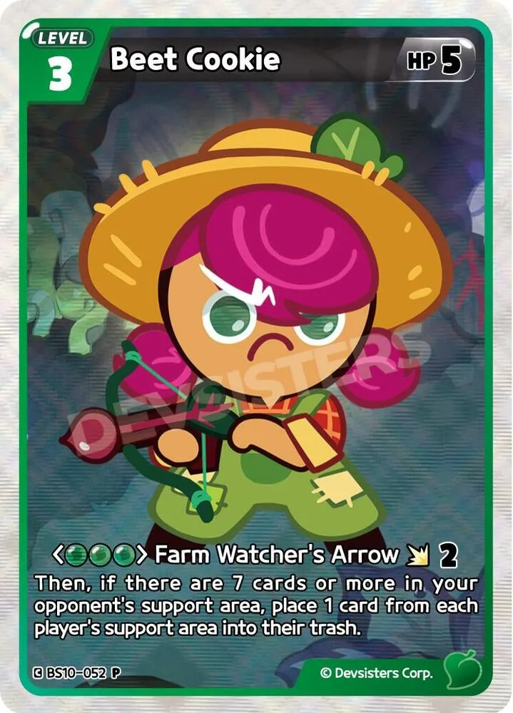 Beet Cookie card front