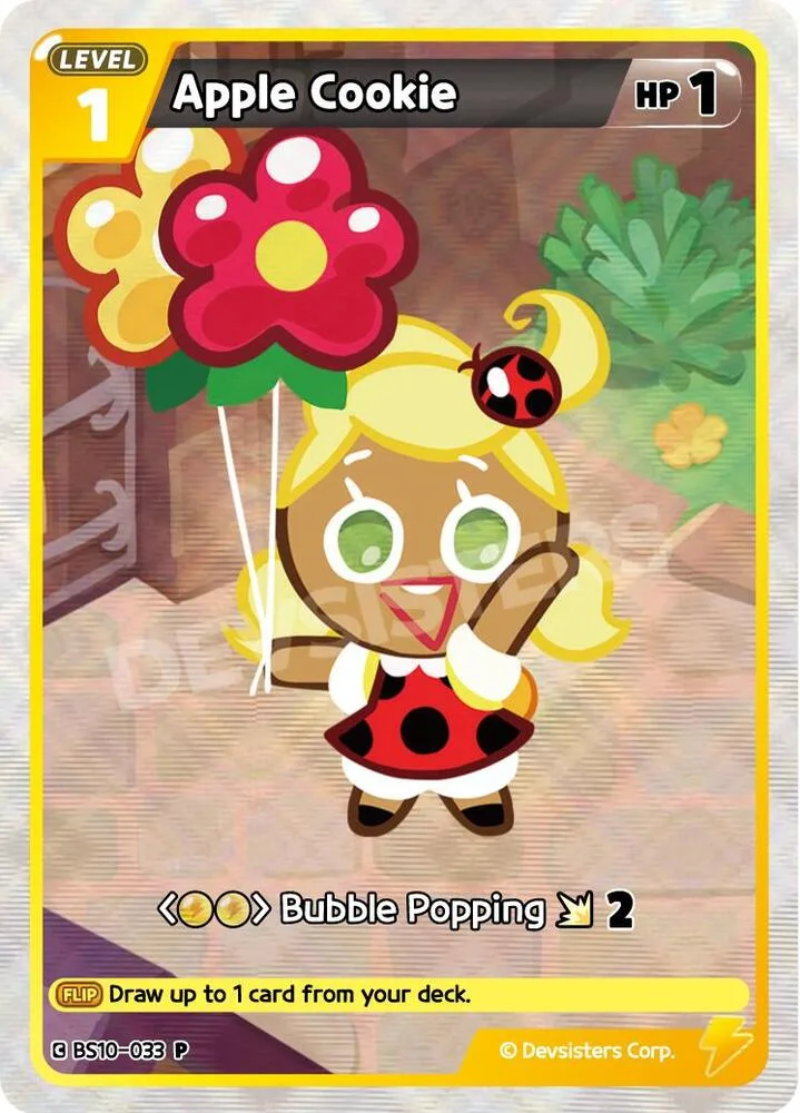 Apple Cookie card front
