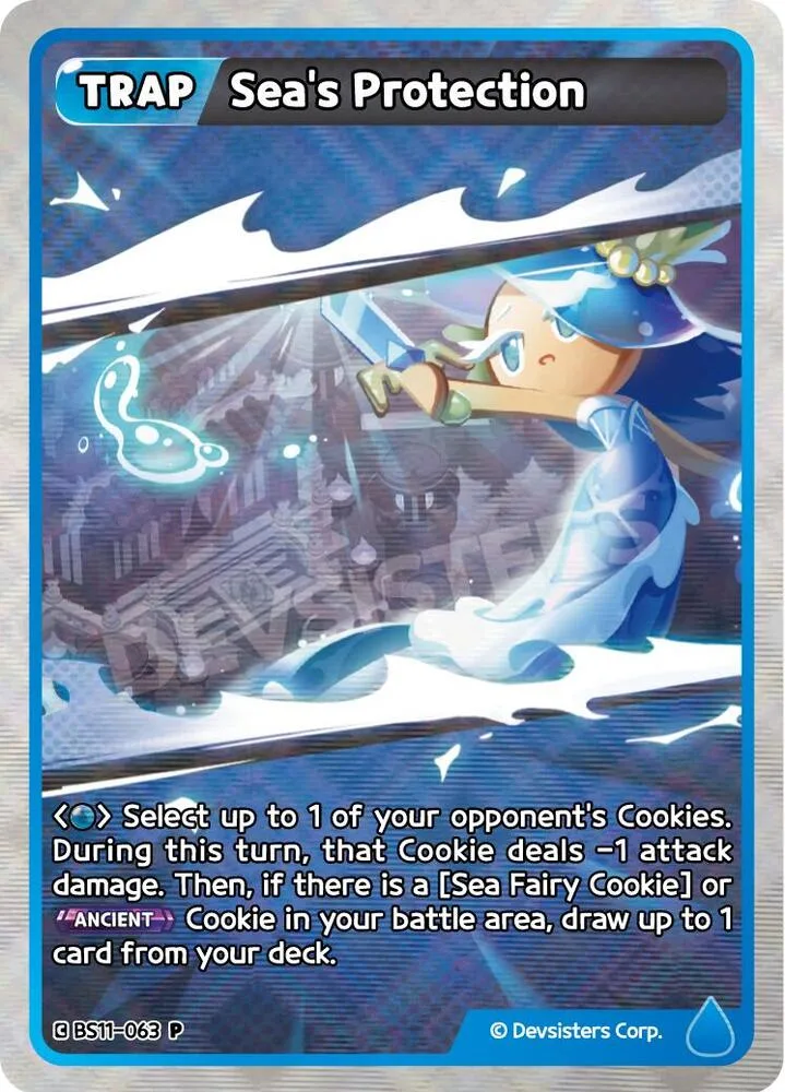 Sea's Protection card front