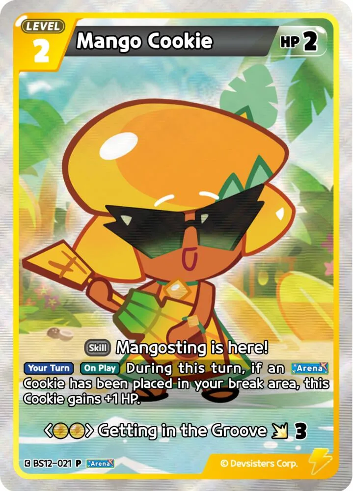 Mango Cookie card front