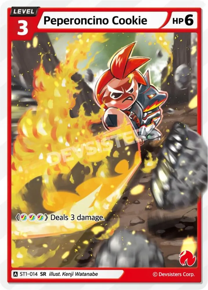Peperoncino Cookie card front