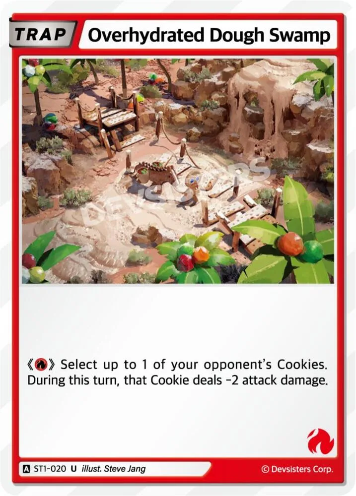 Overhydrated Dough Swamp card front