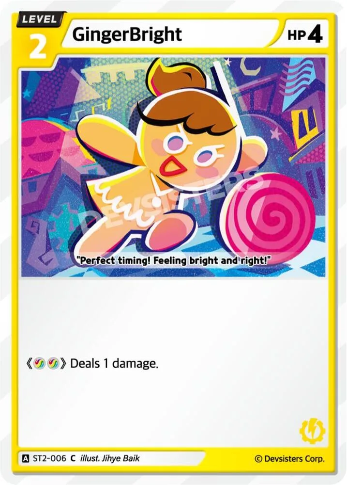 GingerBright (Ver. 2) card front