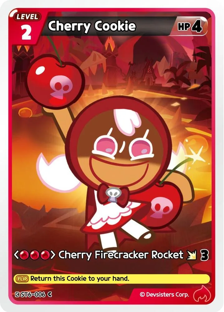 Cherry Cookie card front