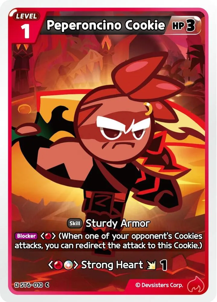Peperoncino Cookie card front