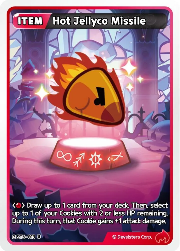 Hot Jellyco Missile card front